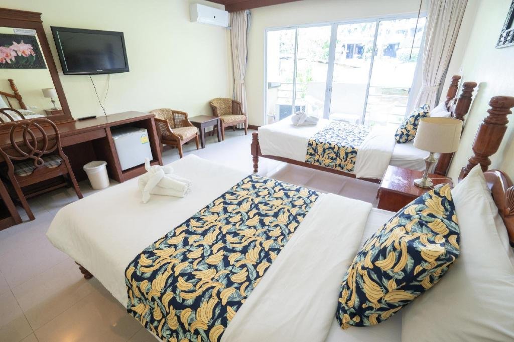 Bedroom, Pranang Flora House Hotel in Krabi