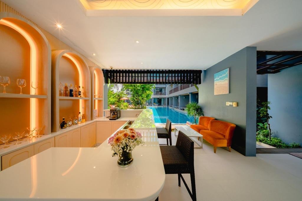 Bar/lounge, Areetara Resort in Krabi
