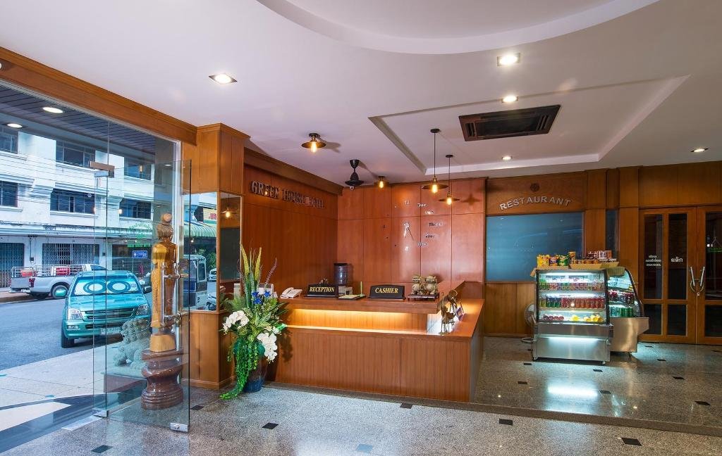 Reception, Green House Hotel in Krabi